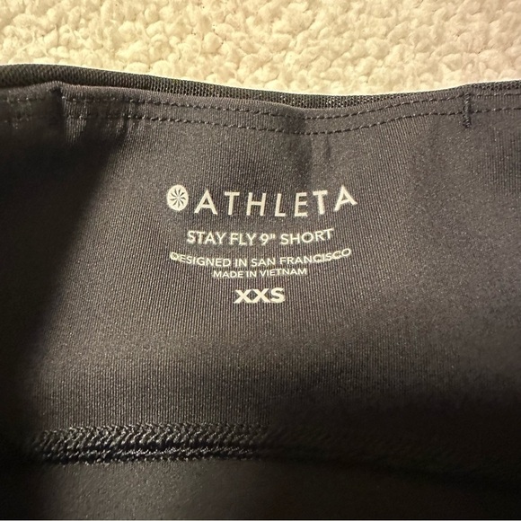 Athleta Black Stay Fly 9” Spandex Bike Shorts - Picture 11 of 16